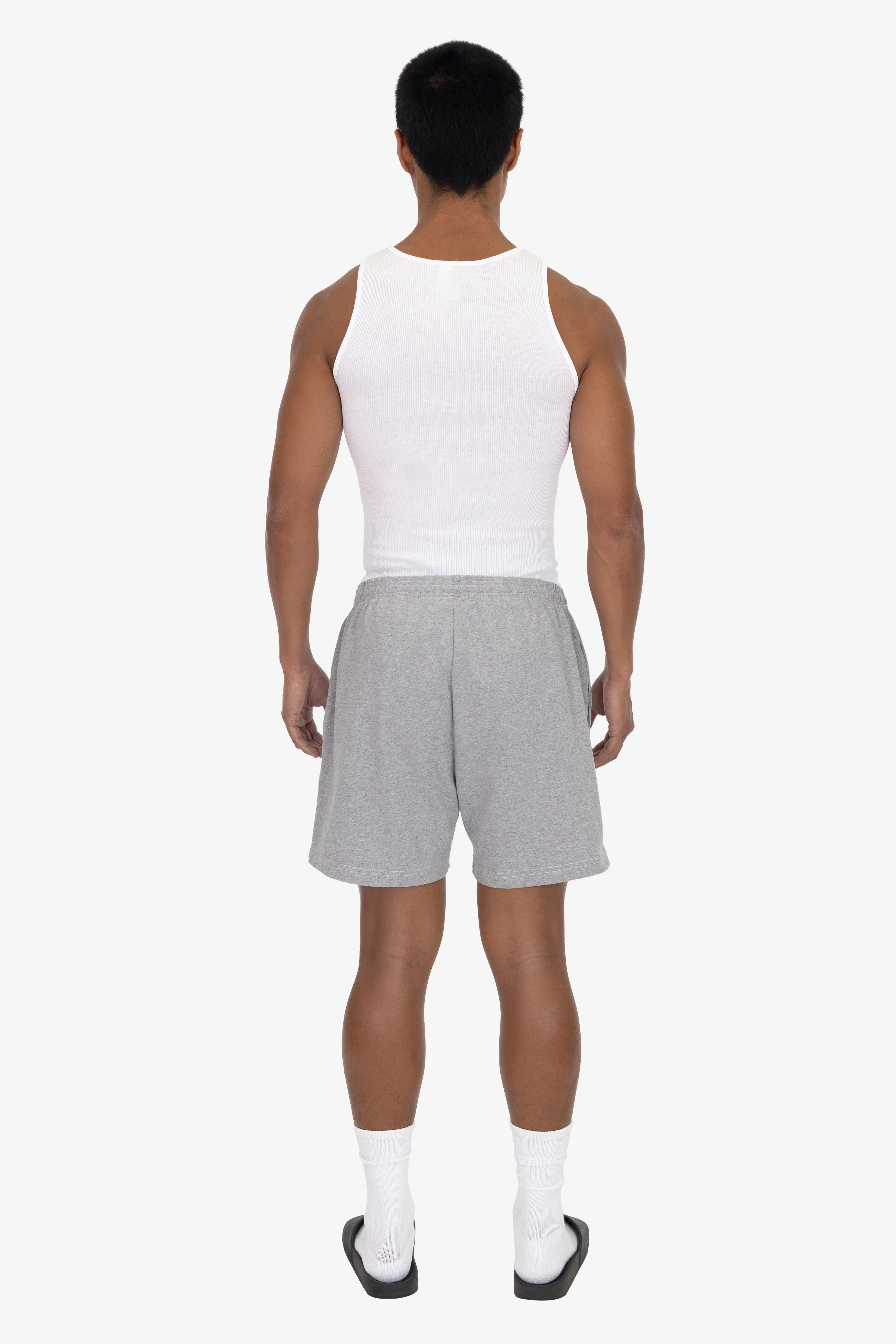 1242GD - Heavy Jersey Garment Dye Gym Shorts