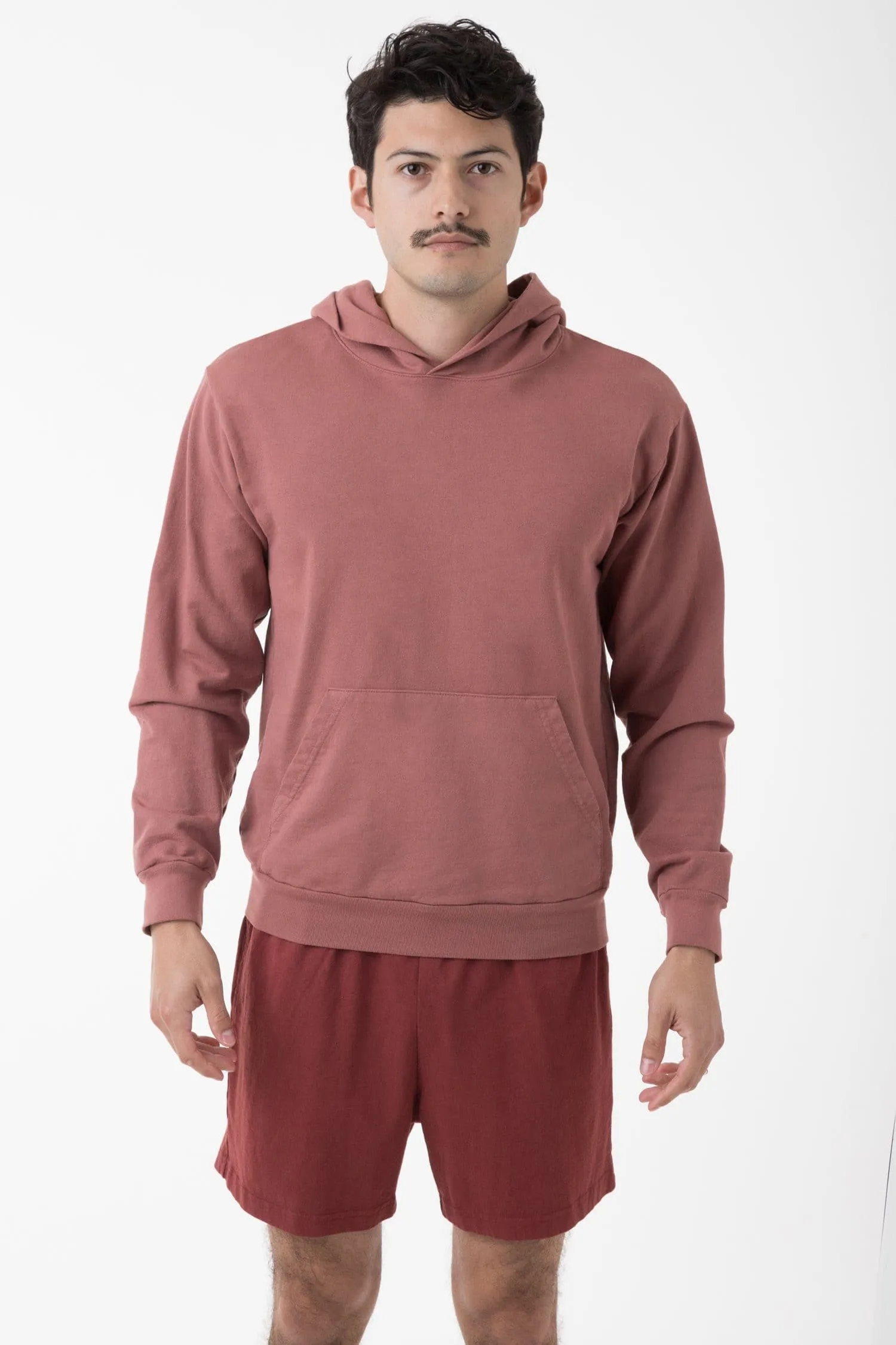 1242GD - Heavy Jersey Garment Dye Gym Shorts