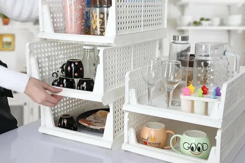 4 Layer Multifunctional Storage for Clothes and Accessories (Multi-color)