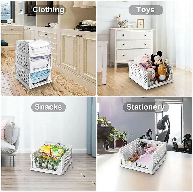 4 Layer Multifunctional Storage for Clothes and Accessories (Multi-color)