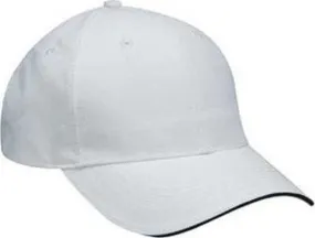 Adams PE102 Adult Performer Cap - White Black