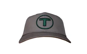 Adult Boston MBTA T Logo Hat Dark Gray