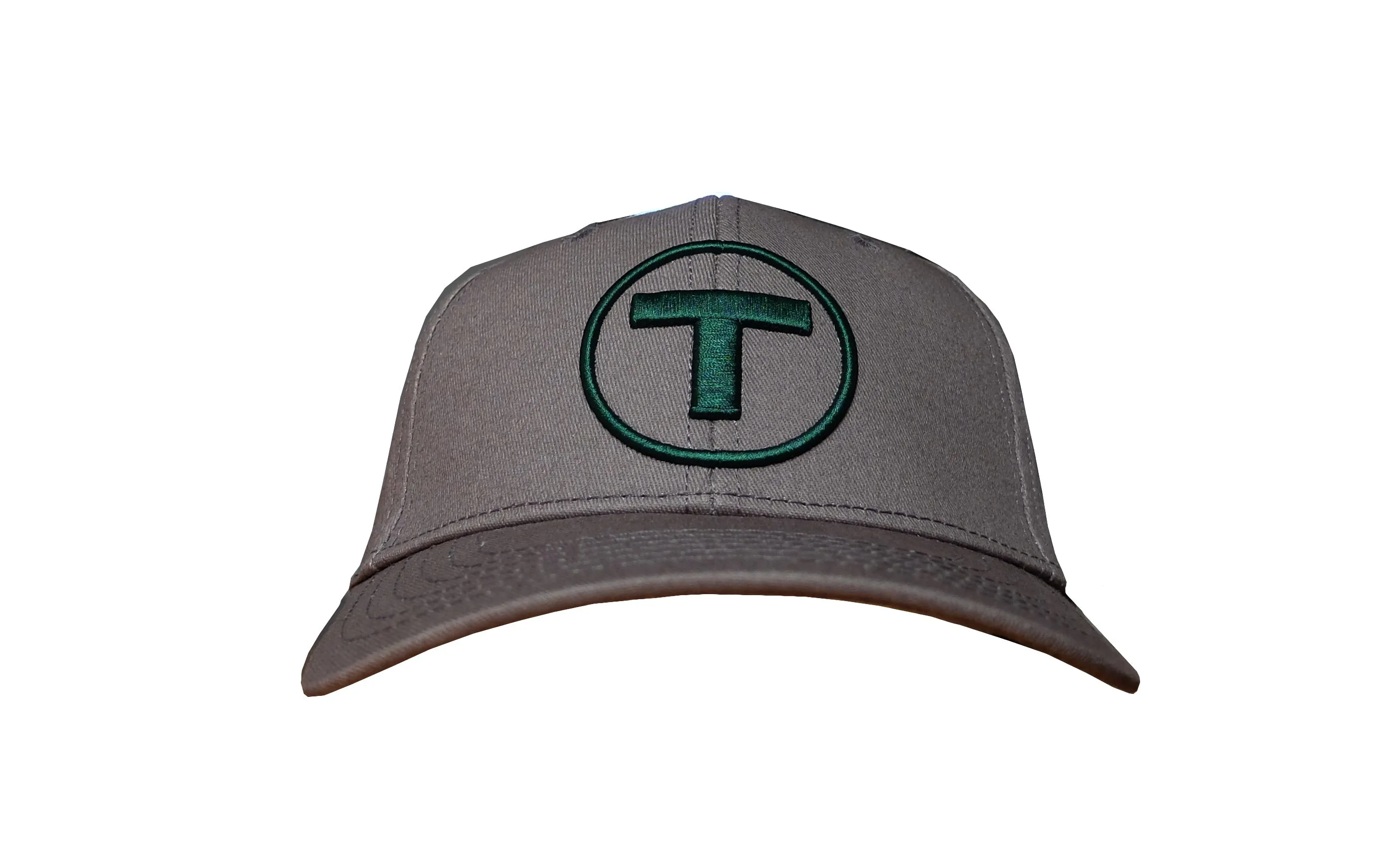 Adult Boston MBTA T Logo Hat Dark Gray