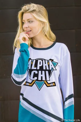 Alpha Chi Omega Mighty Hockey Long Sleeve