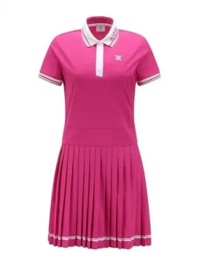 Anew Women s Pleated Skirt Pique One Piece HP Domestic Product