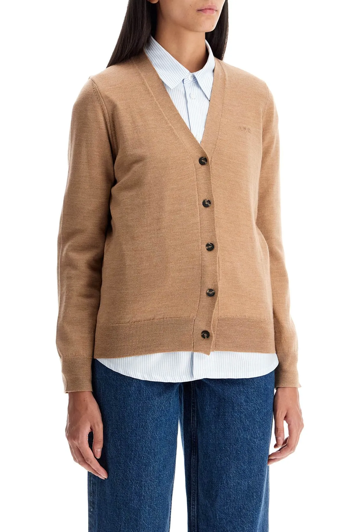 A.P.C. Women's Salome Wool Cardigan For