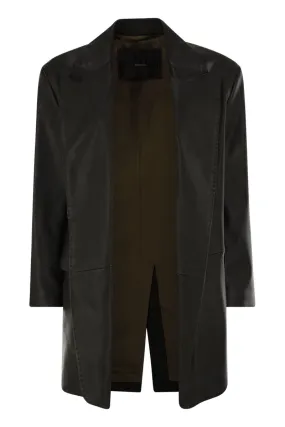 ARDEA - NAPPA LEATHER OVERSIZED BLAZER COAT