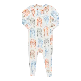 Baby Bamboo Romper - Multi Tiger