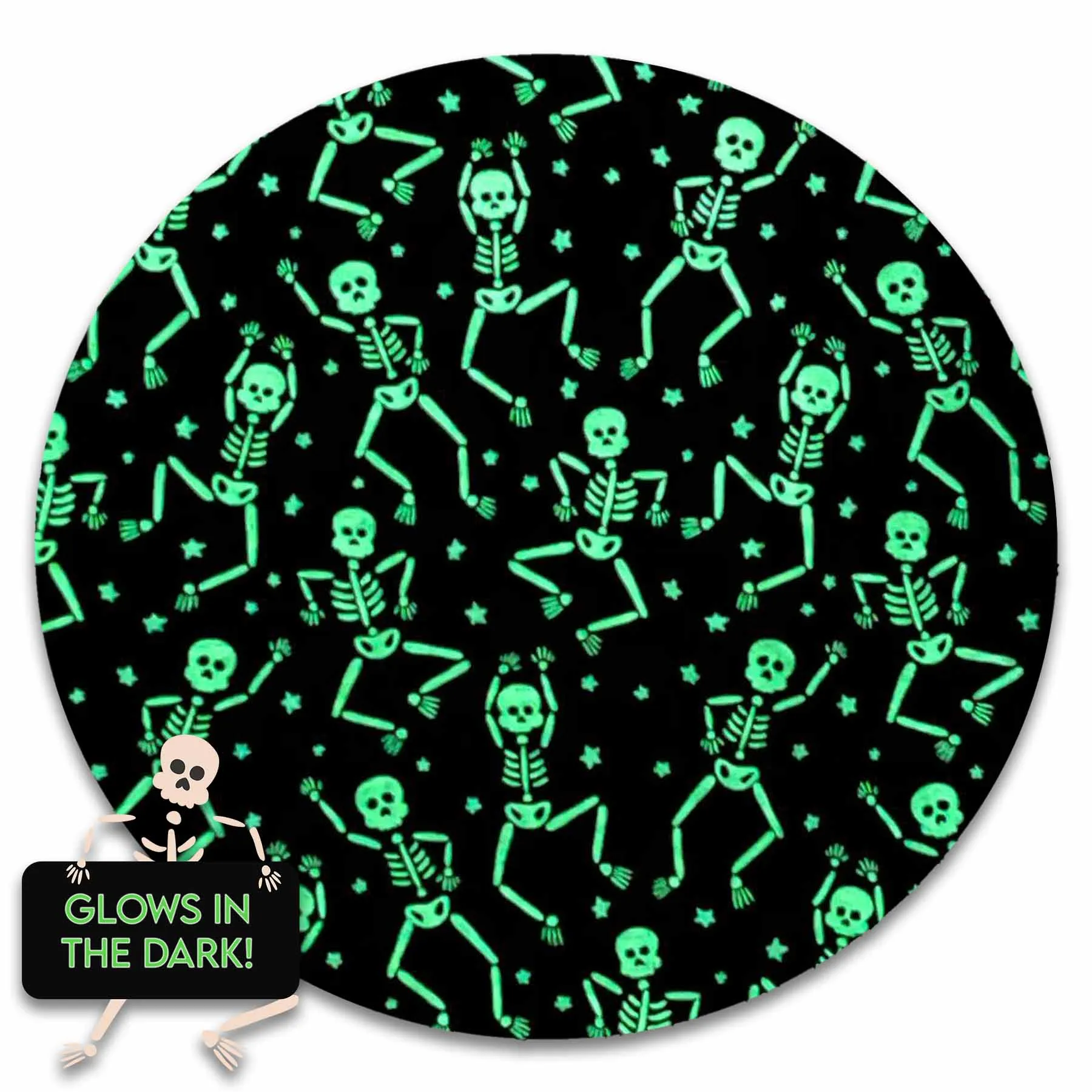 Baddie Bones Zipper Footie