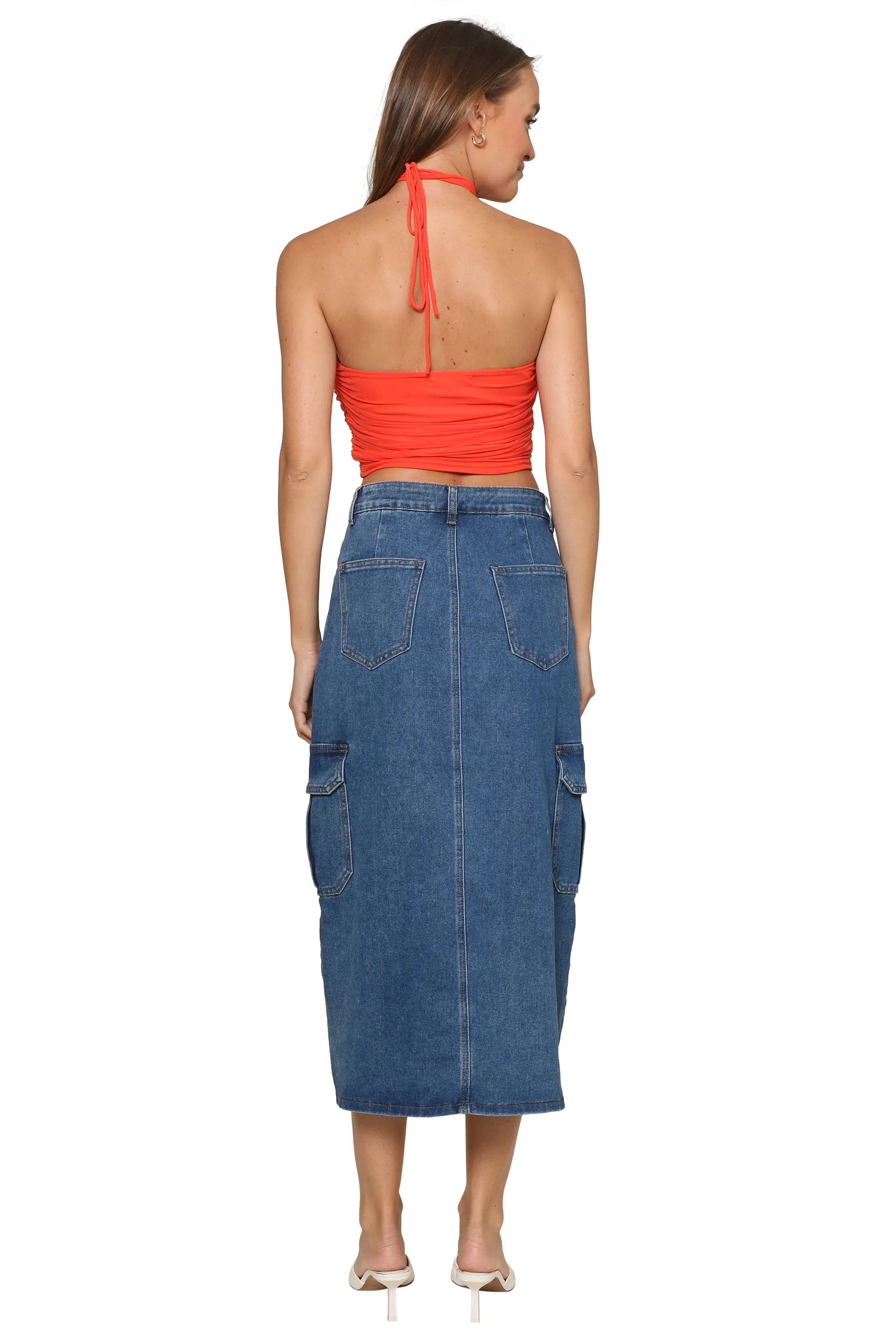 Bailey Strappy Ruching Top