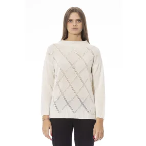 Baldinini Trend Beige Wool Women Women's Sweater
