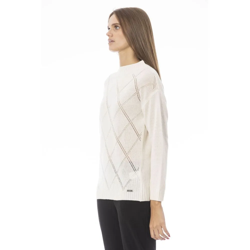 Baldinini Trend Beige Wool Women Women's Sweater
