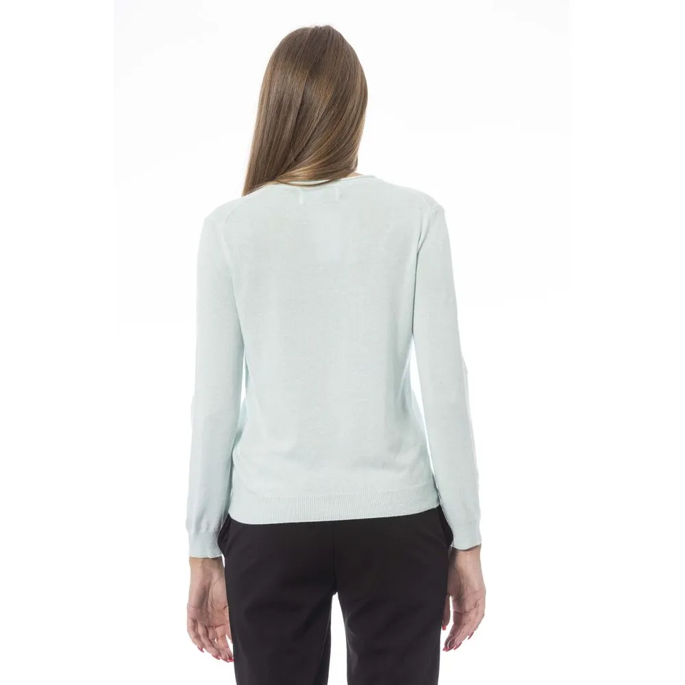 Baldinini Trend Light Blue Cashmere Women Women's Sweater