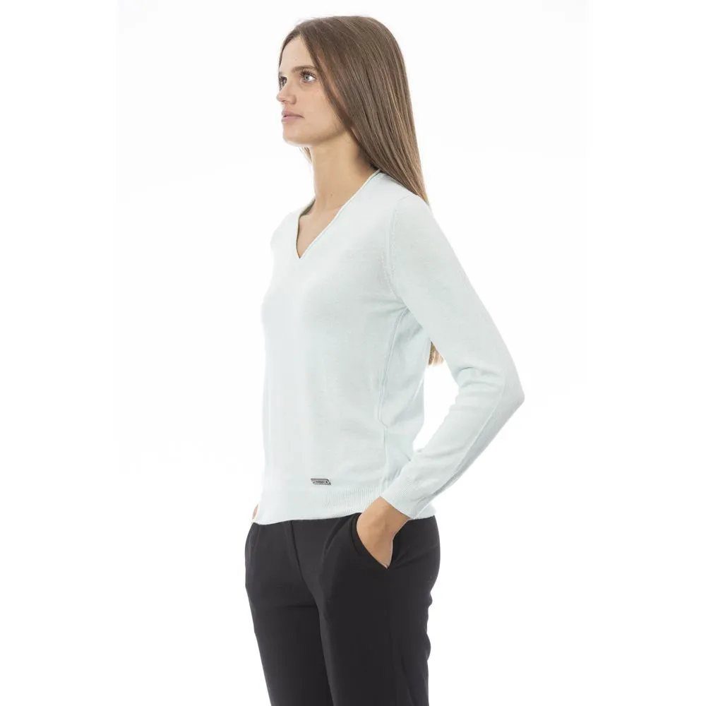 Baldinini Trend Light Blue Cashmere Women Women's Sweater