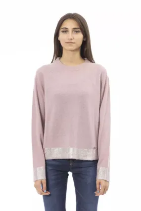 Baldinini Trend Pink Wool Women Women's Sweater