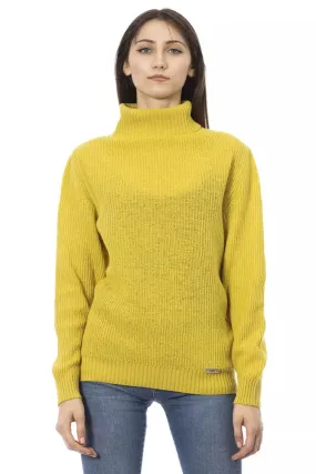 Baldinini Trend Yellow Wool Women Women's Sweater