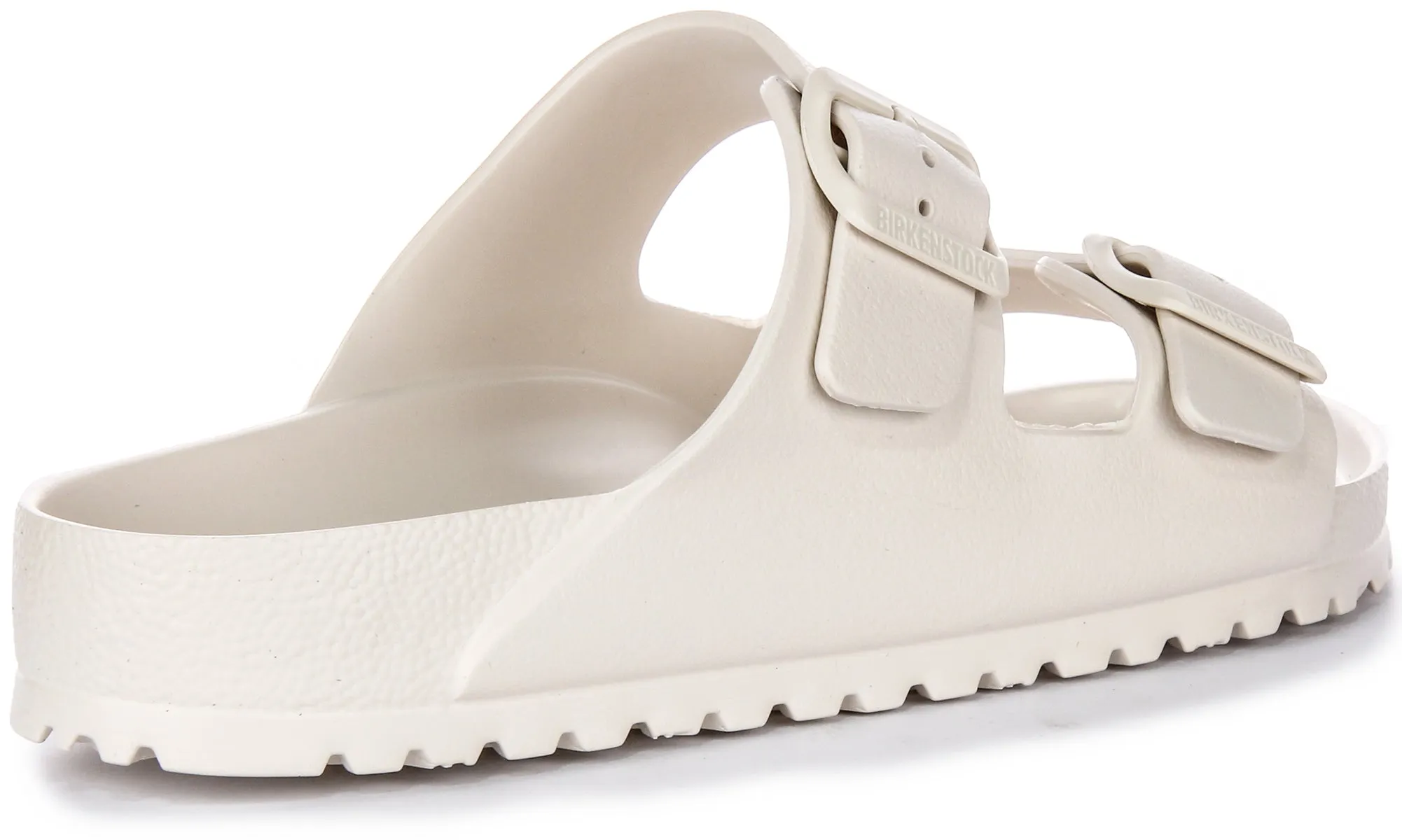 Birkenstock Arizona Eva In Off White For Unisex
