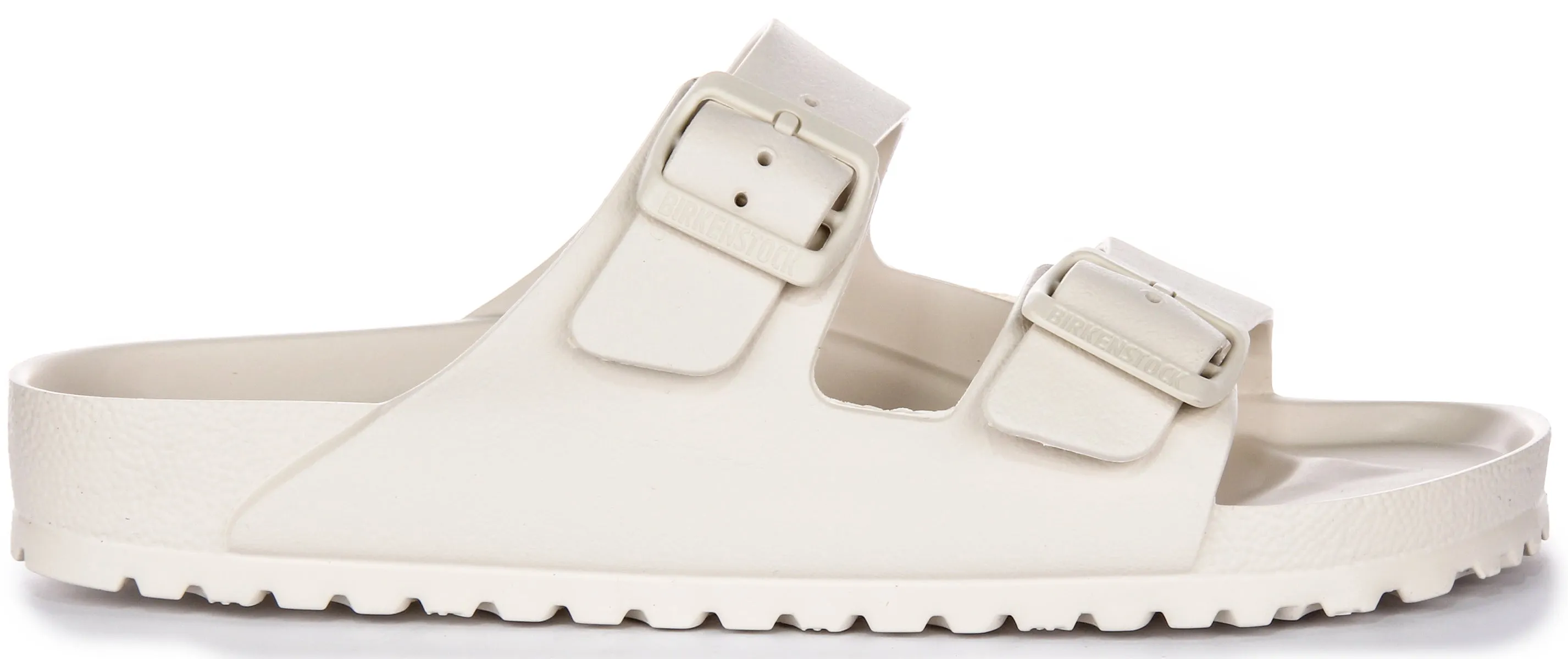 Birkenstock Arizona Eva In Off White For Unisex