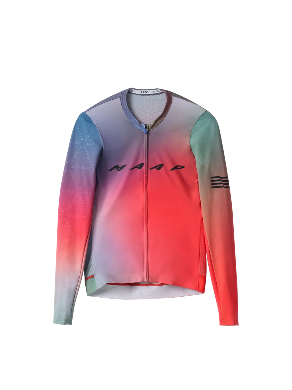 Blurred Out Pro Hex LS Jersey 2.0
