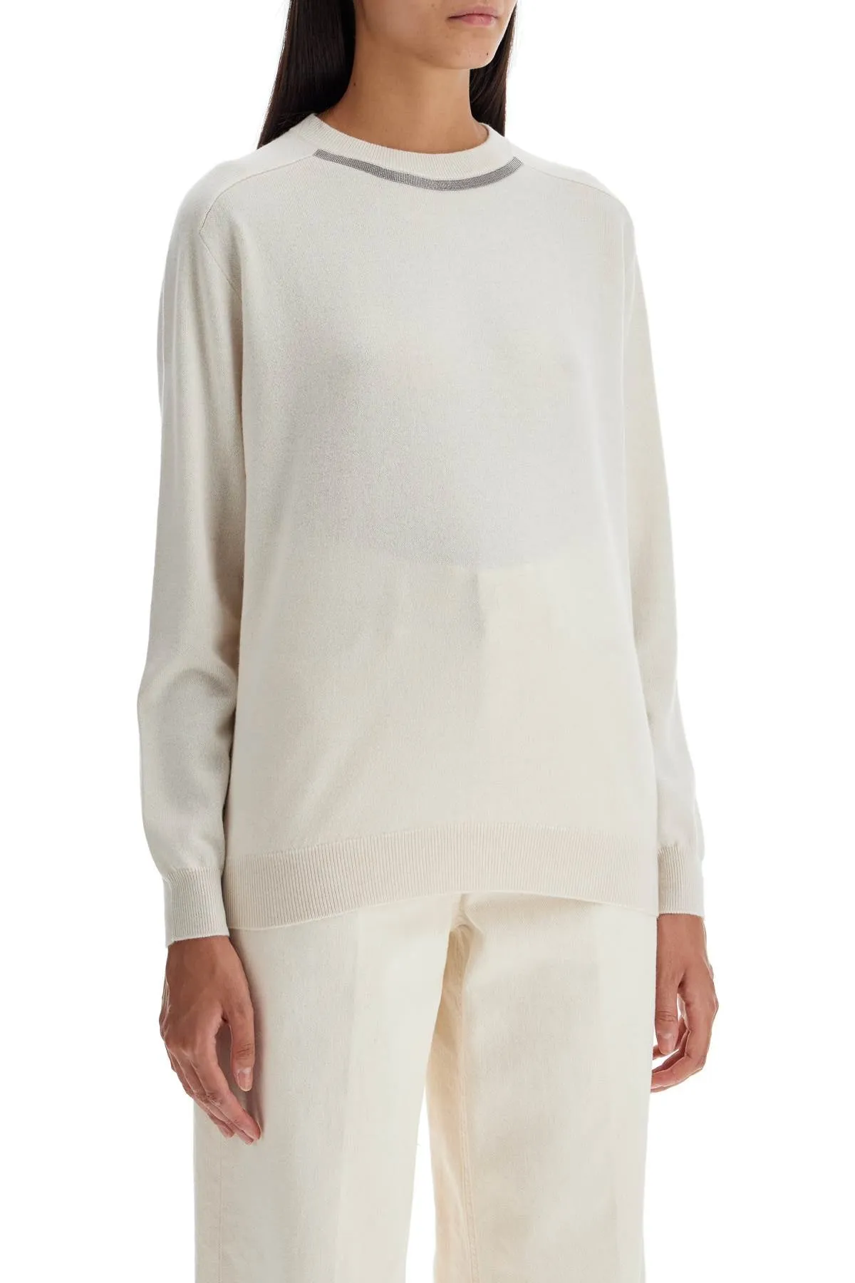 Brunello Cucinelli Women's Cashmere Crewneck Pullover