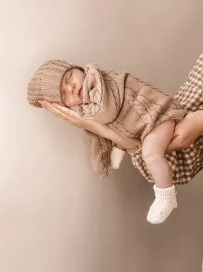 Cable Knit Romper | Acorn