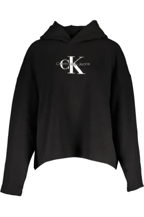 Calvin Klein Black Cotton Women Women's Sweater