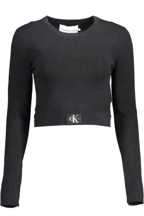 Calvin Klein Black Lyocell Women Women's Sweater