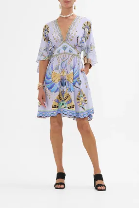 Camilla Short Waisted Dress - Under Scarab Skies