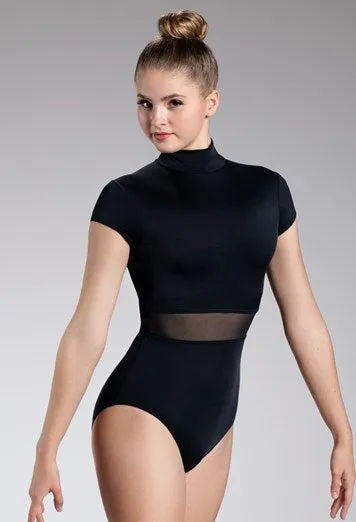 Cap Sleeve Cross Back Leotard