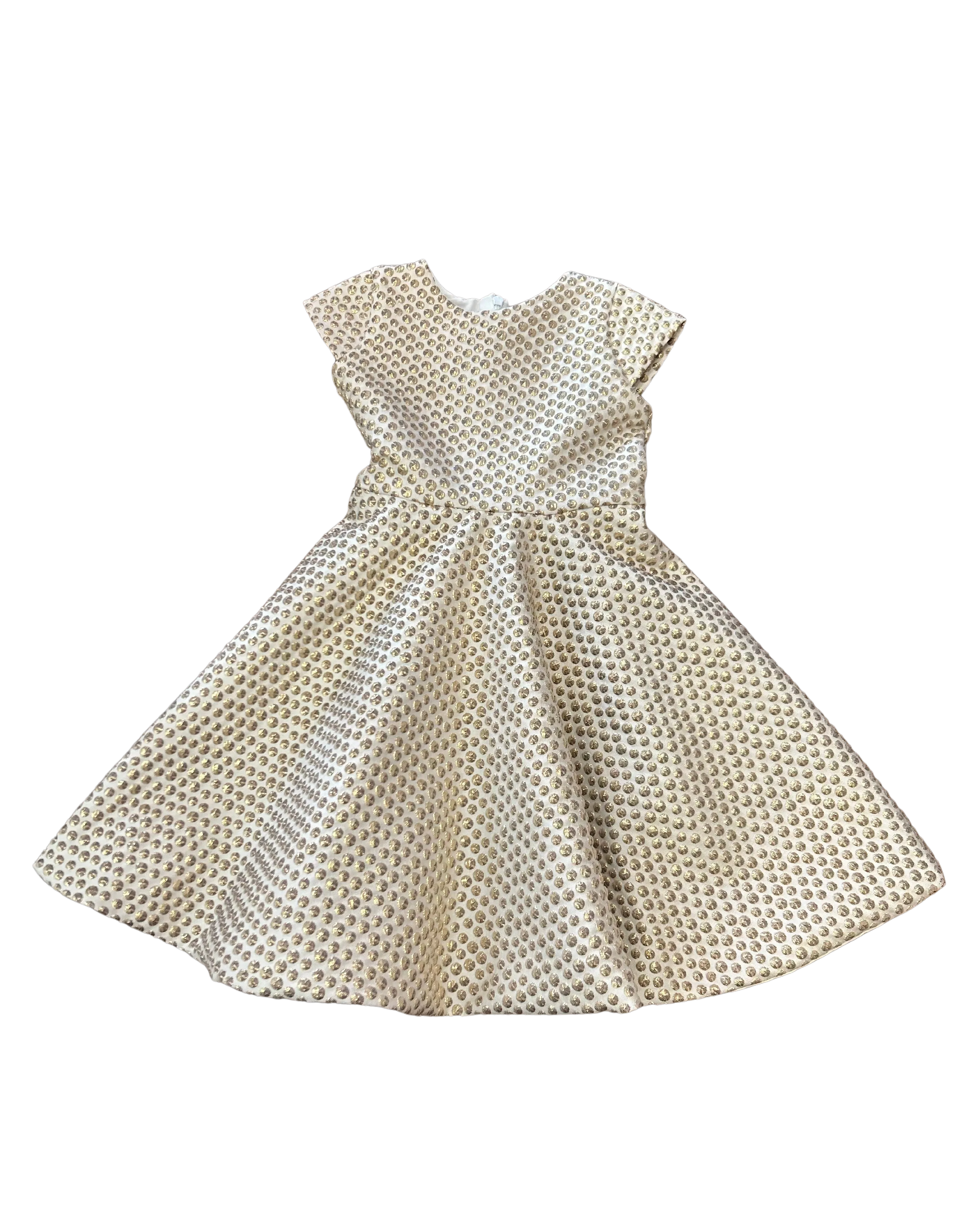 Champagne Bubbles Twirl Dress