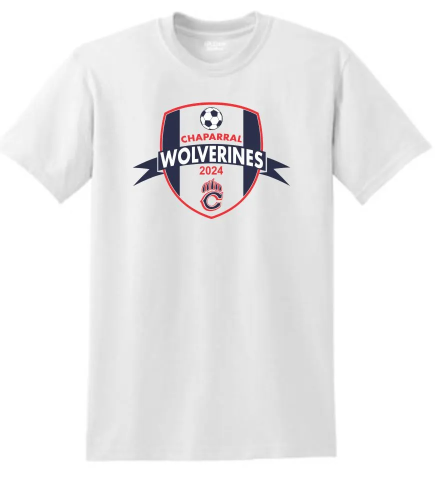 Chap Soccer Basic 2024 Tee- Matte or Glitter
