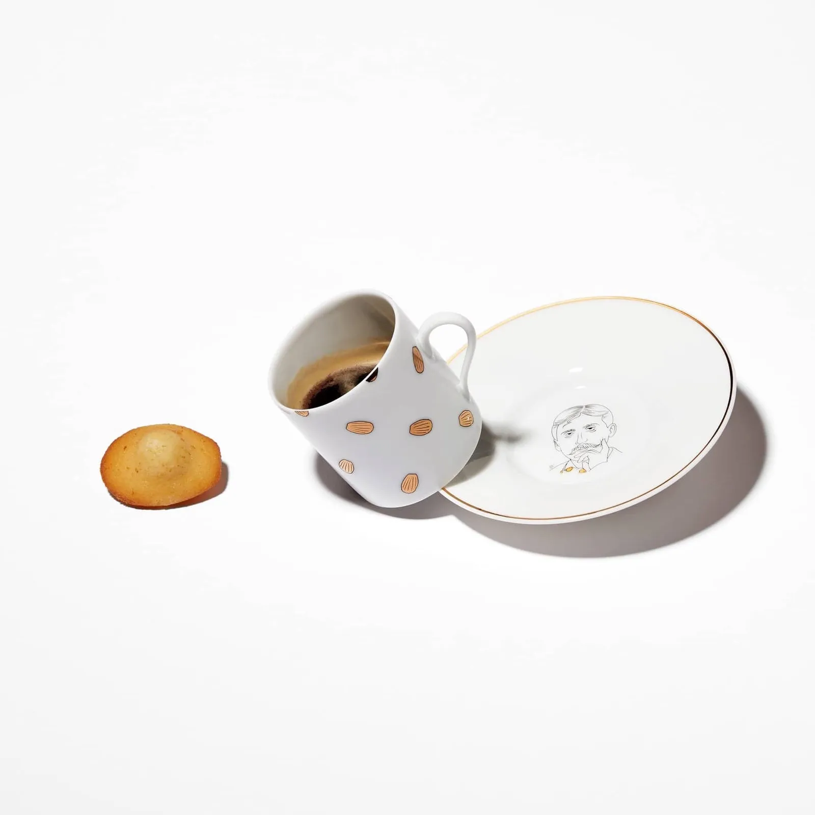 Chers Parisiens Coffee Cup-Proust