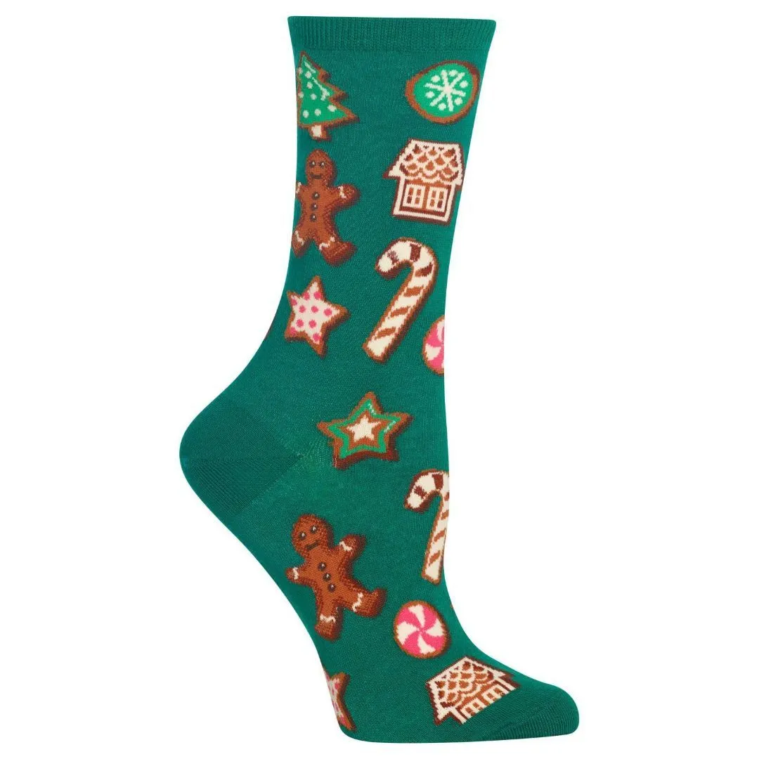 Christmas Cookies Socks Women's Crew Sock