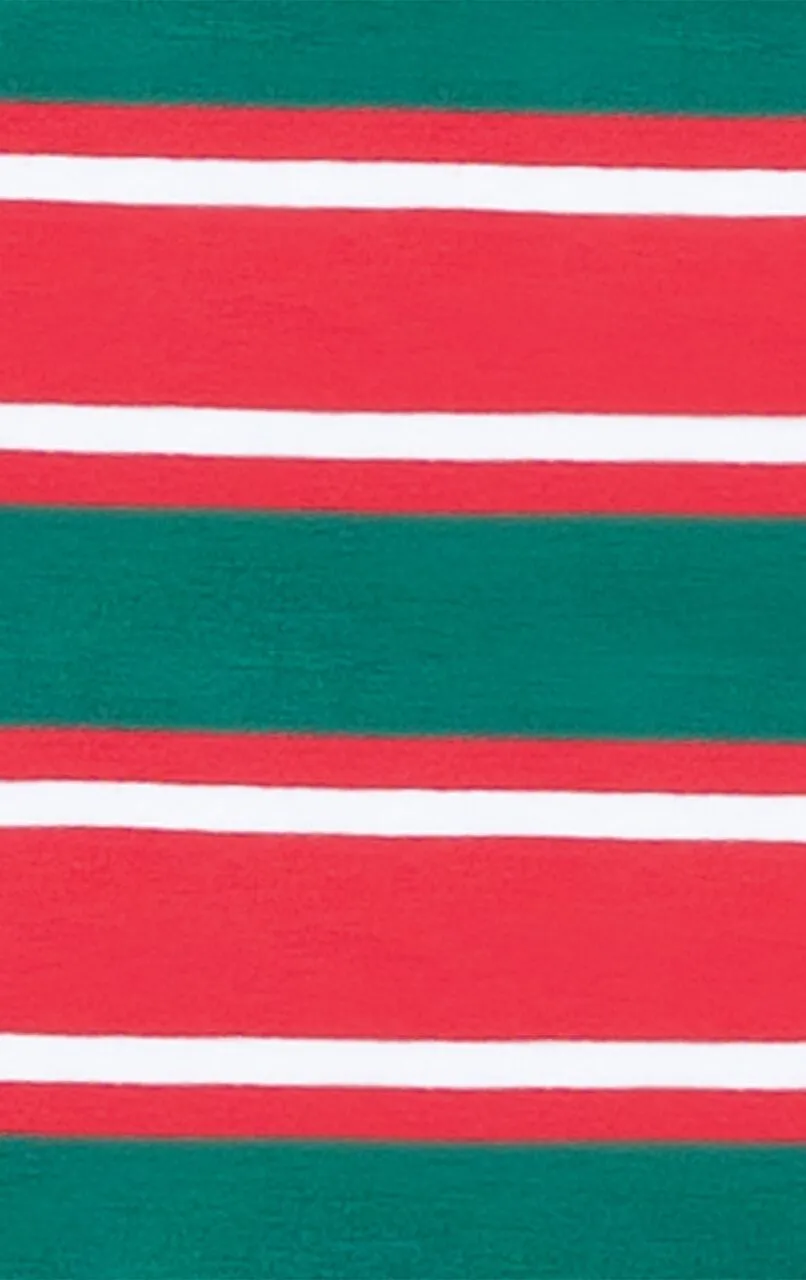 Christmas Stripe Snug Fit Toddler Pajamas