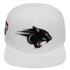 CLARK ATLANTA UNIVERSITY CLASSIC UNISEX WOOL SNAPBACK HAT (WHITE)