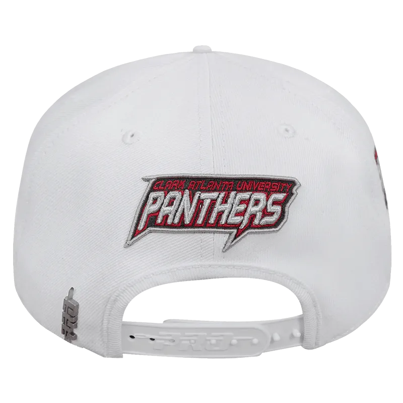 CLARK ATLANTA UNIVERSITY CLASSIC UNISEX WOOL SNAPBACK HAT (WHITE)