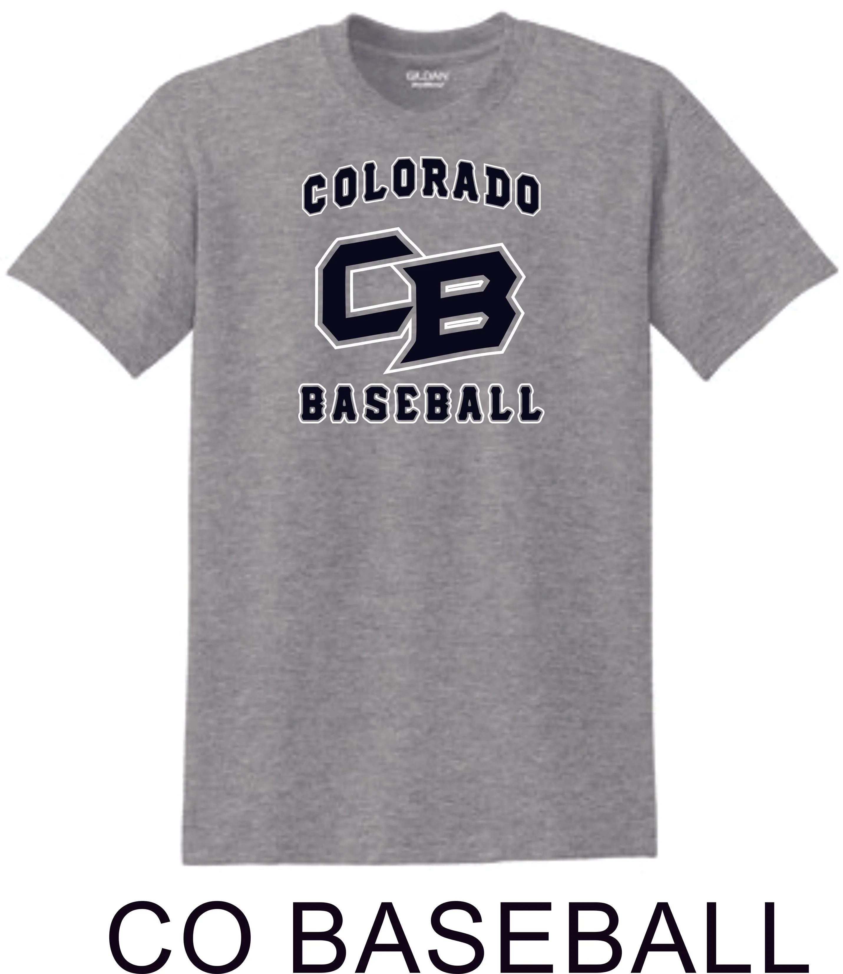 Co Baseball Basic CO BASEBALL Tee- Matte or Glitter