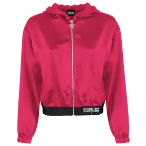 Comme Des Fuckdown Fuchsia Polyester Women's Sweater