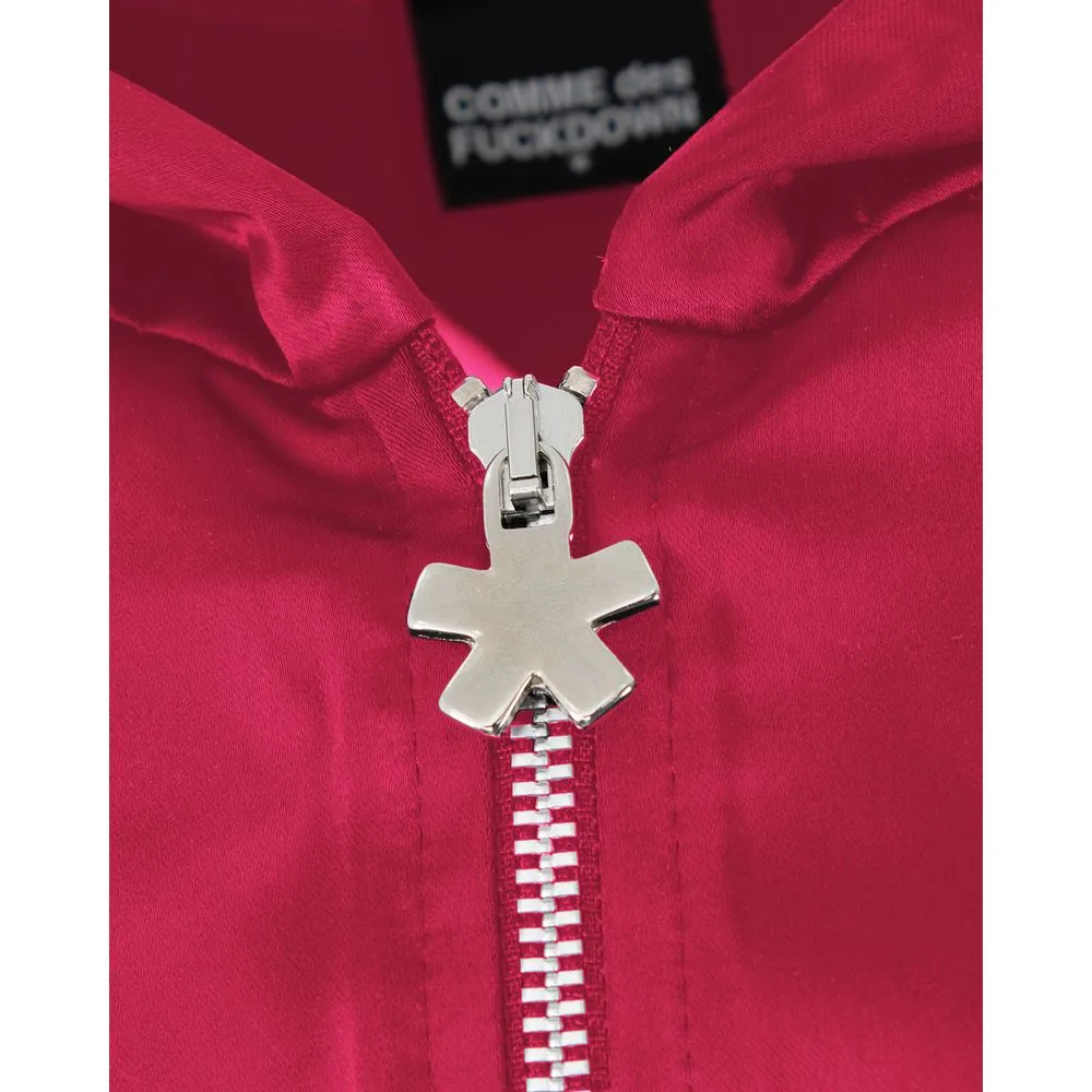 Comme Des Fuckdown Fuchsia Polyester Women's Sweater