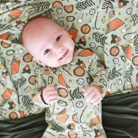 Cozy Camper Zipper Footie