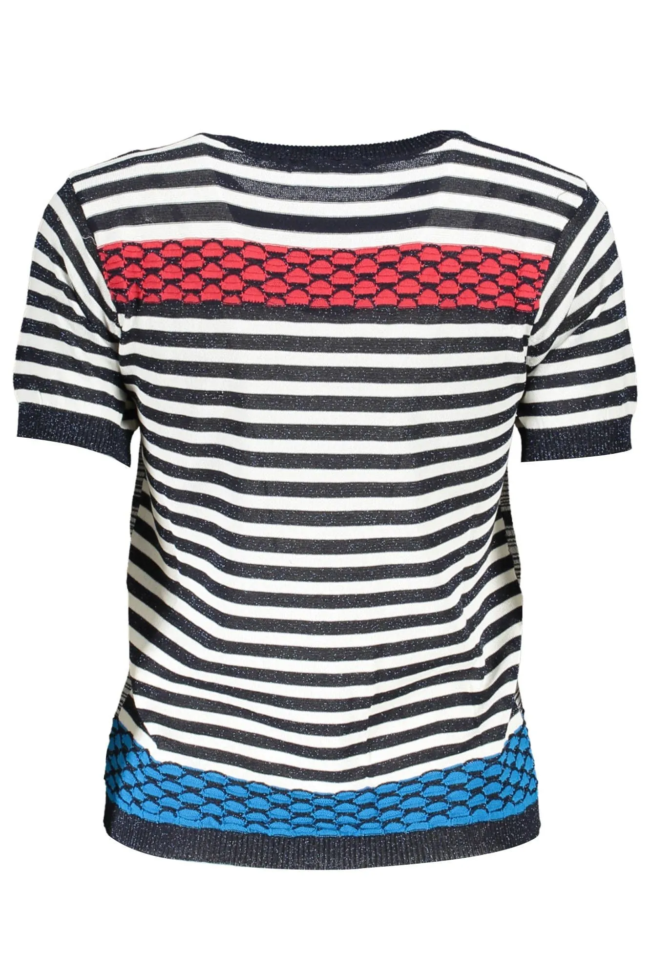 Desigual Blue Cotton Women Women's Sweater