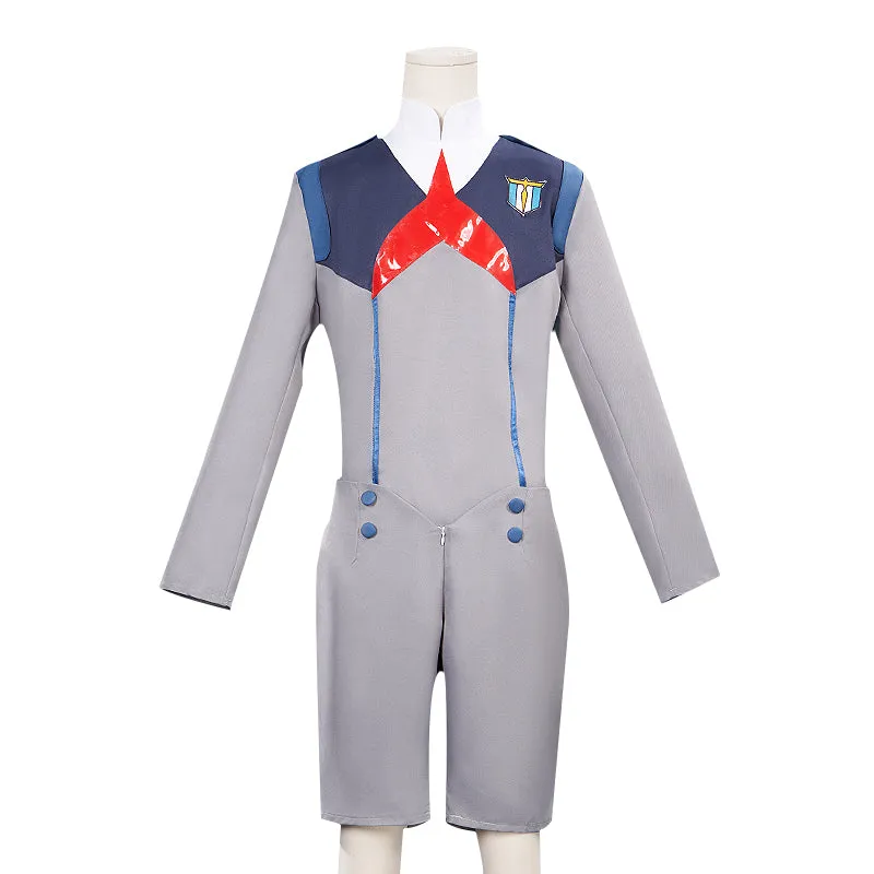 DokiDoki-R Anime Cosplay School Uniform Grey Red