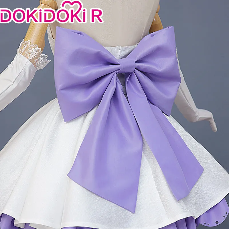 DokiDoki-R Game Genshin Impact Cosplay Keqing Wedding Dress