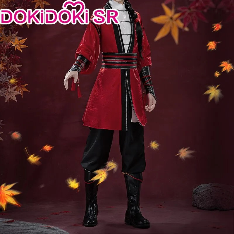 DokiDoki-SR Manga Heaven Official's Blessing Cosplay Hua Cheng Shounen Cosplay Comic Version Teenager Tian Guan Ci Fu TGCF