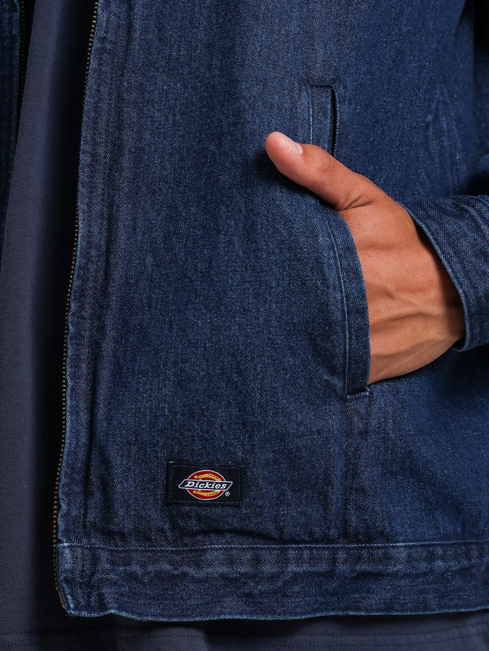 Eisenhower Denim Jacket in Rinsed Indigo