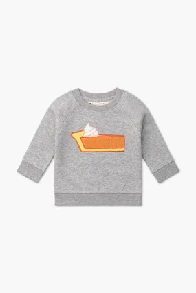 Embroidered Crewneck Sweatshirt_Pie for Dinner