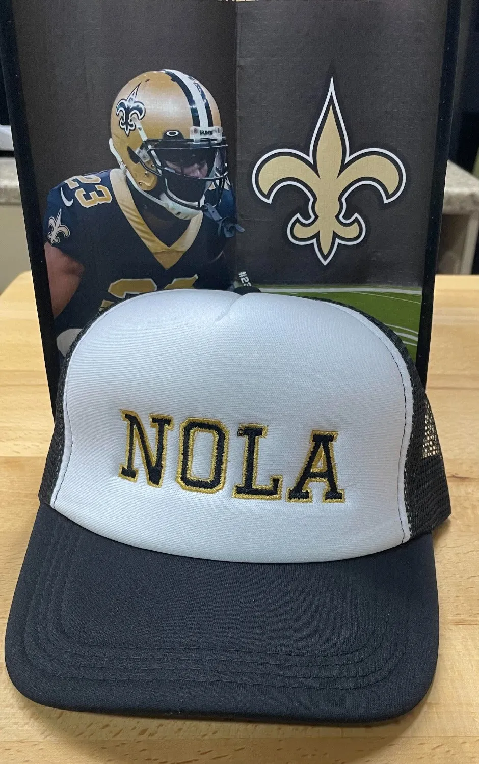 EMBROIDERED TRUCKER HAT | NOLA