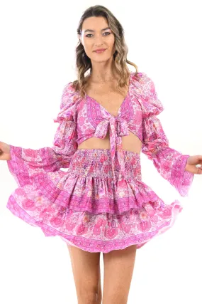 Emily Set Skirt / Bengal Rose
