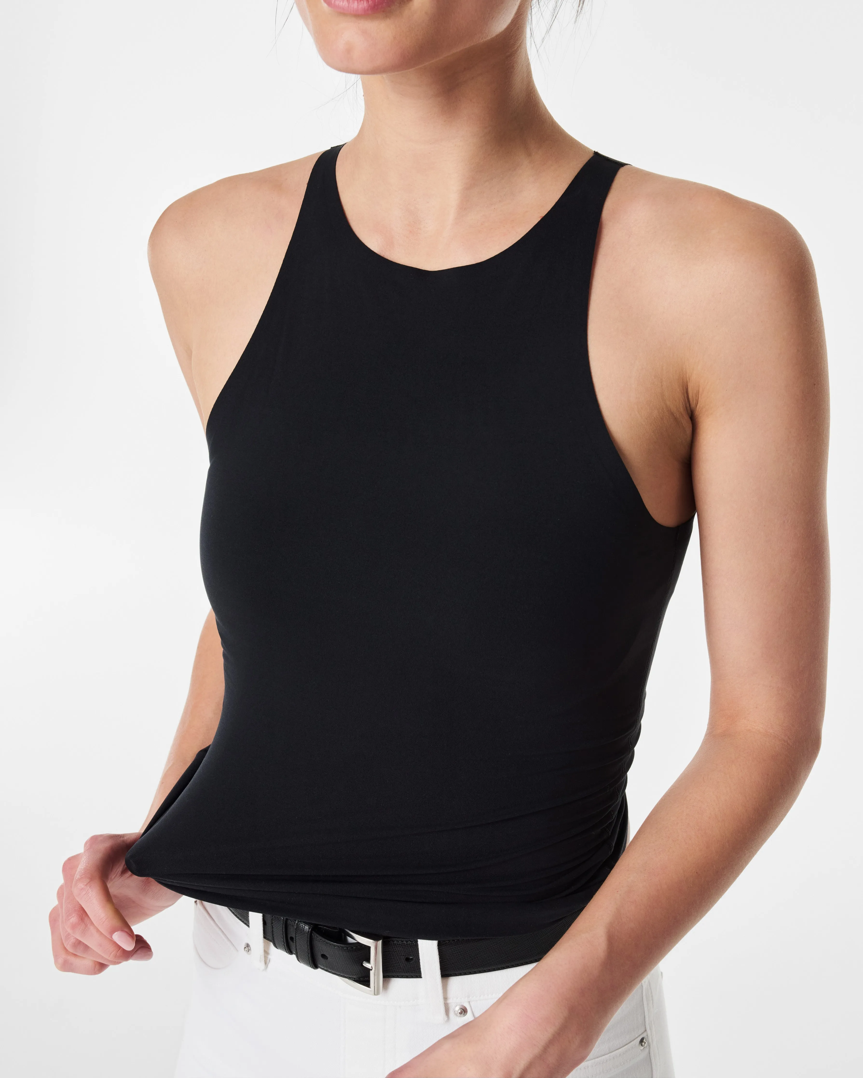 Fit-to-You Crew Neck Racerback Tank