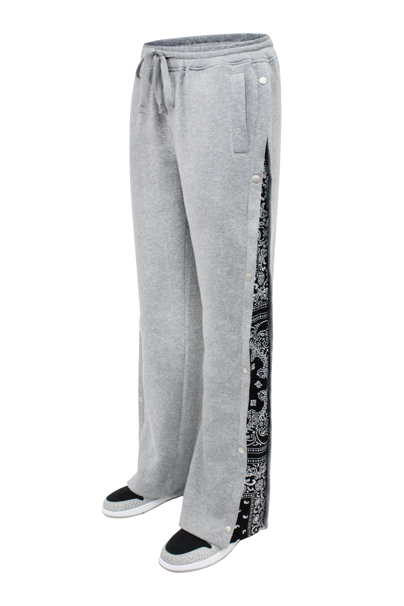 FL92 Flared Bandana Fleece Pants
